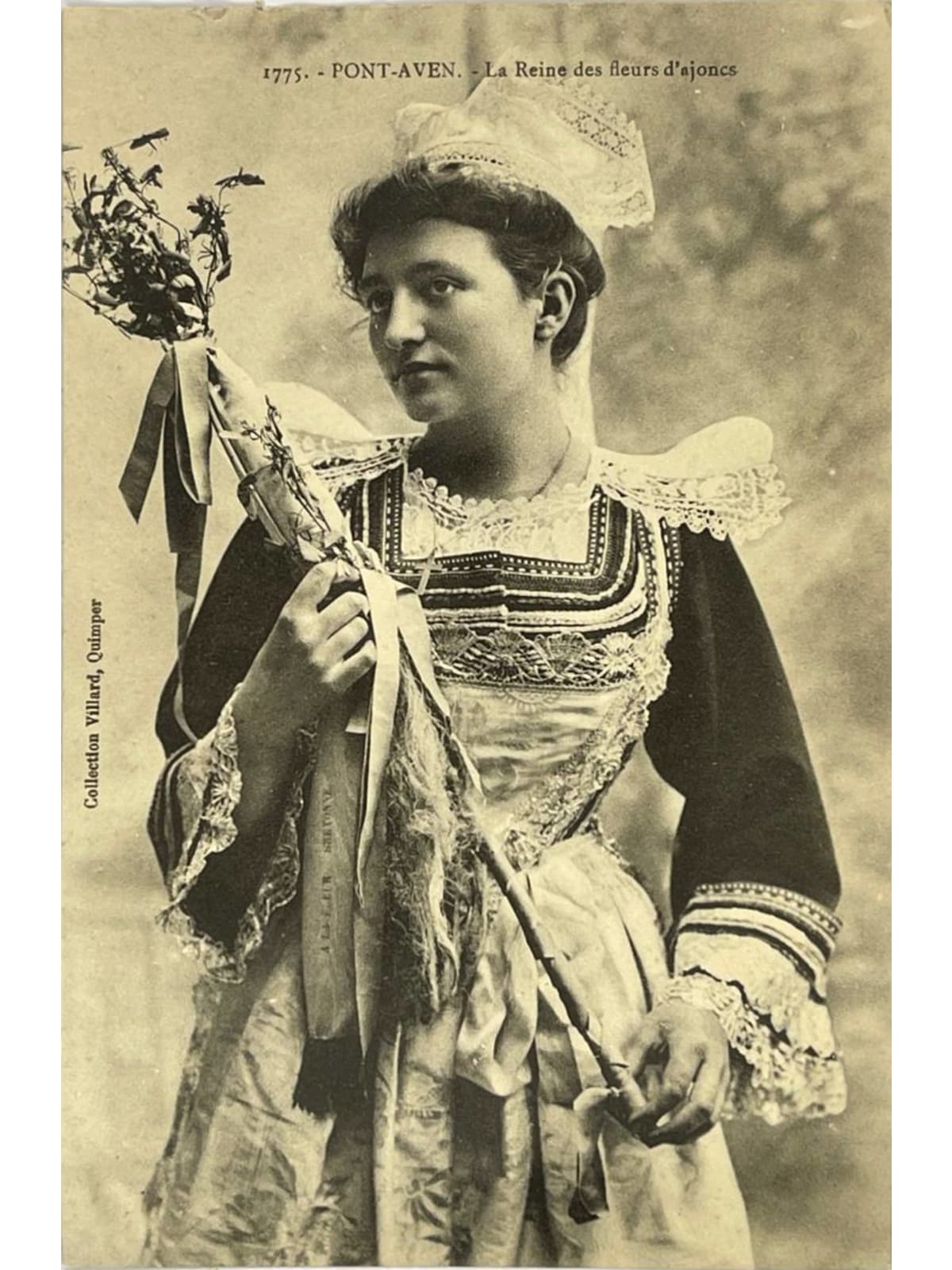 Recto de la carte postale