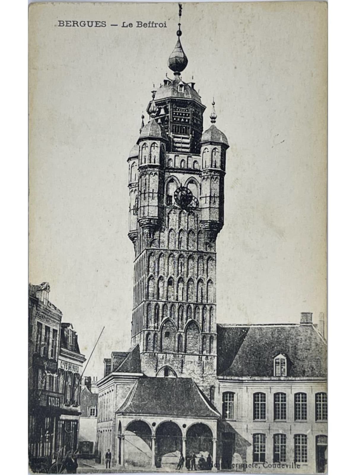 Recto de la carte postale