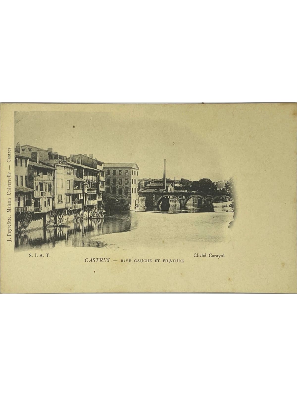 Recto de la carte postale