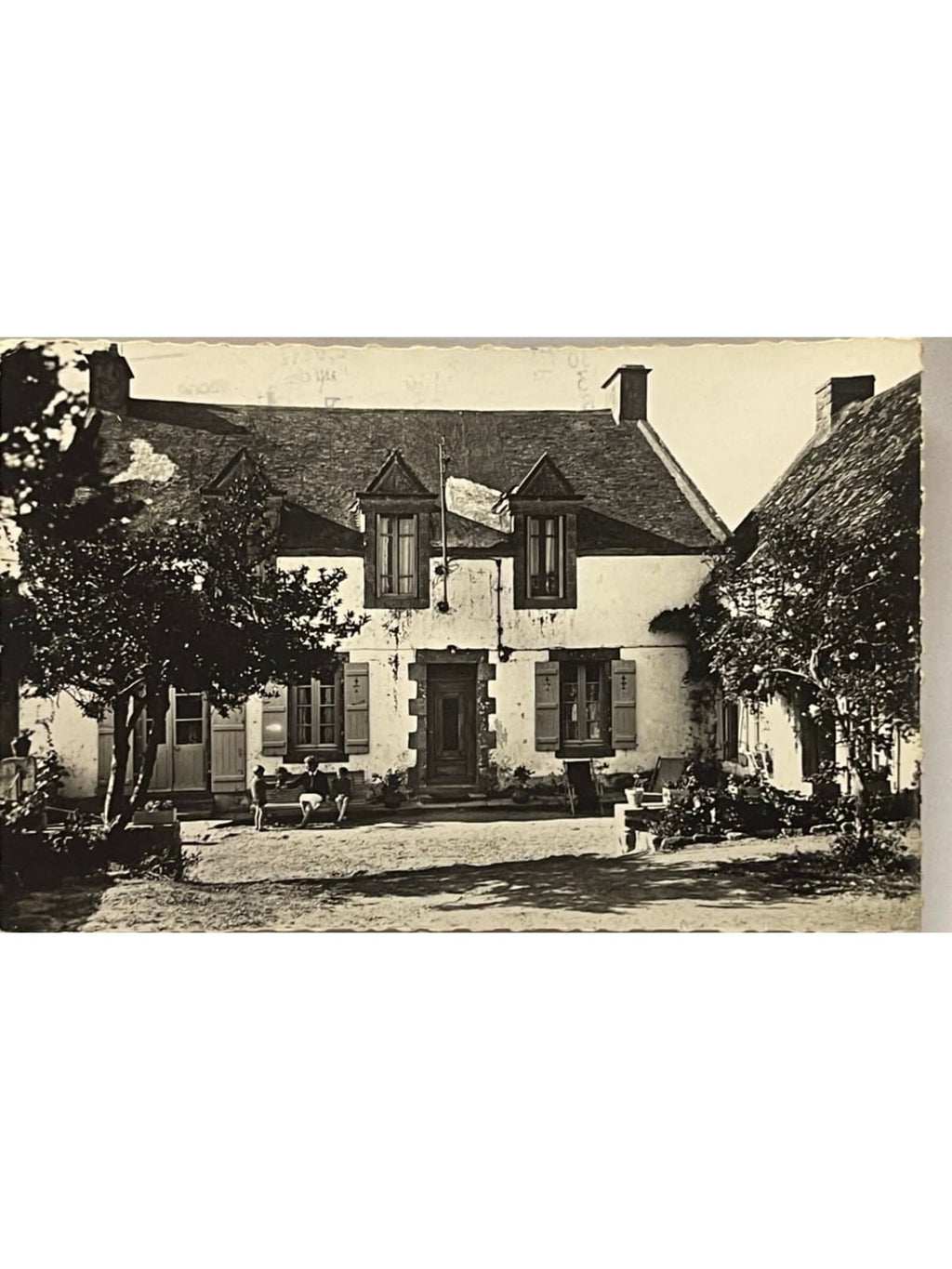 Recto de la carte postale