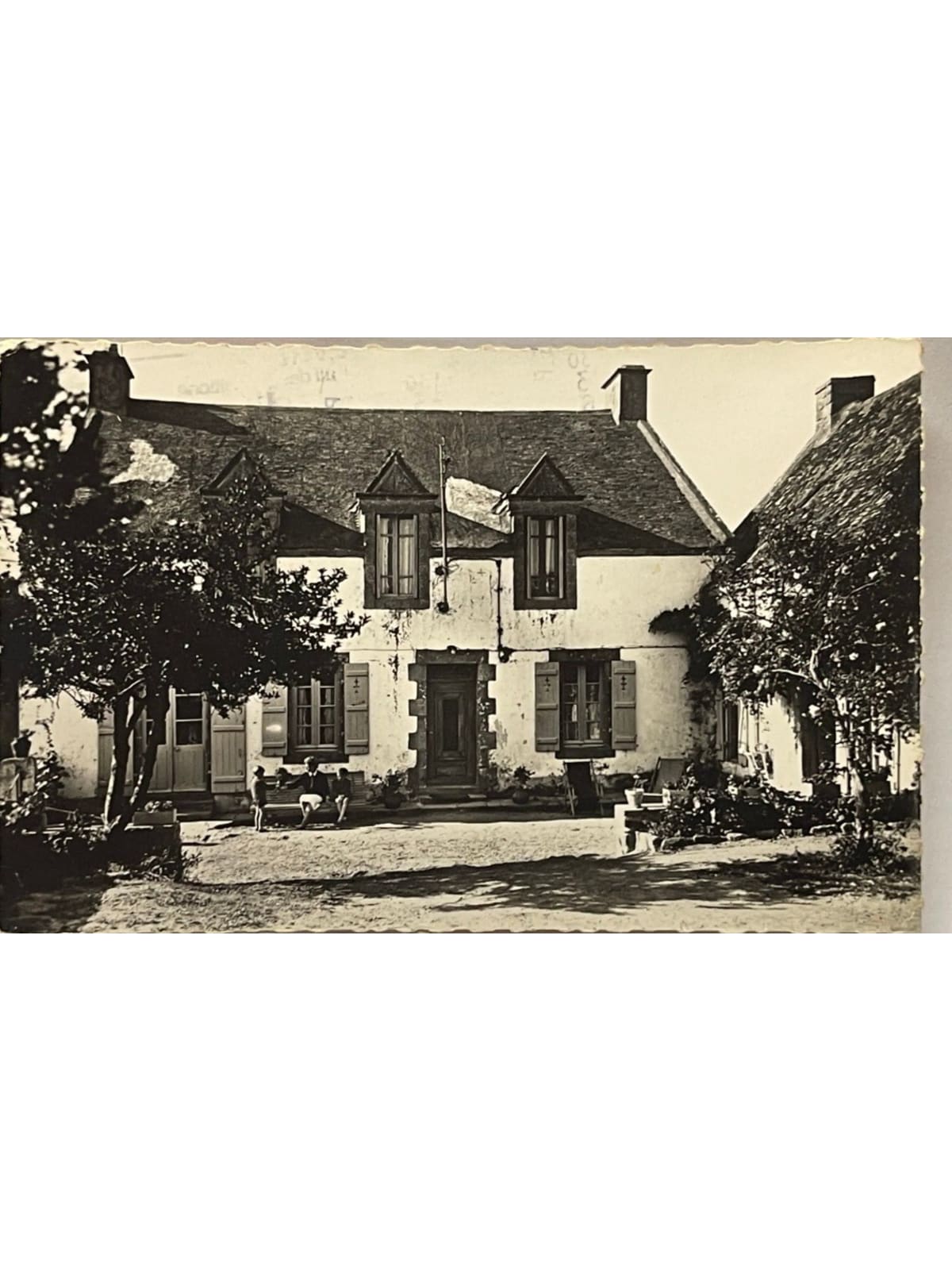 Recto de la carte postale
