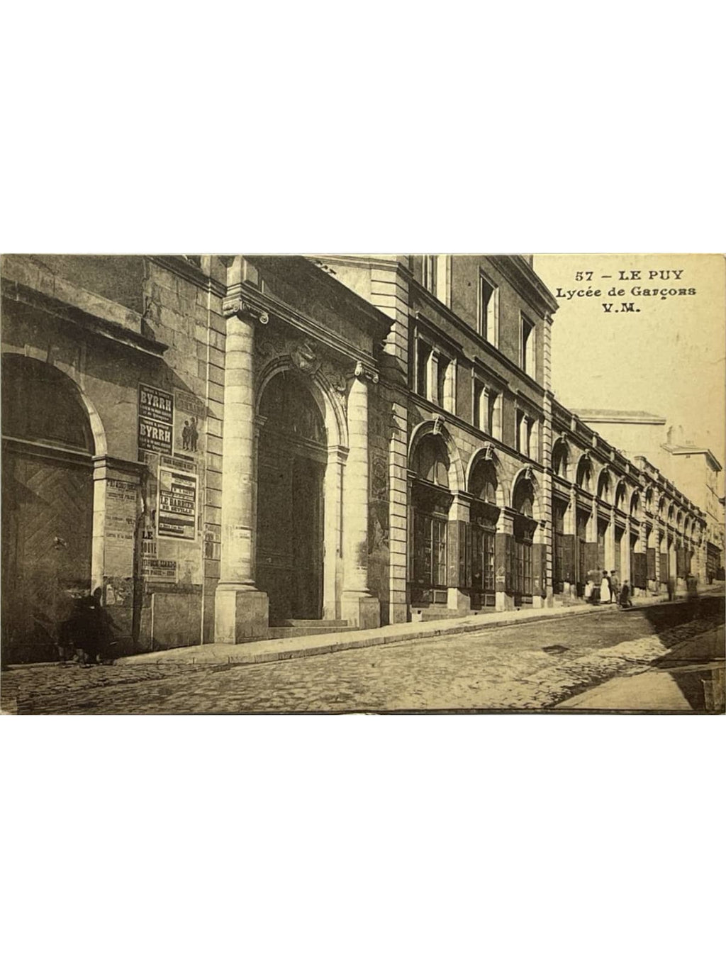 Recto de la carte postale