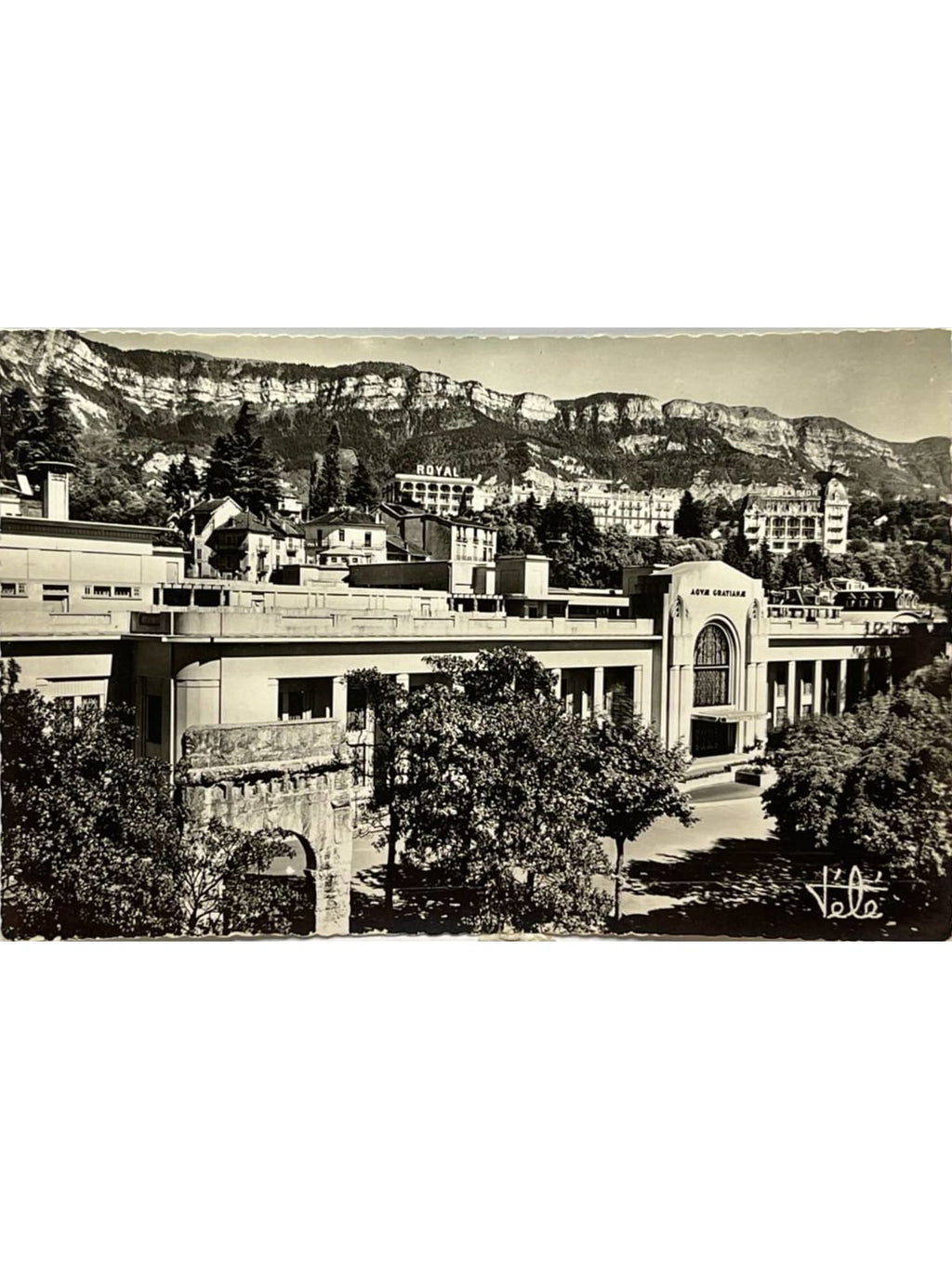 Recto de la carte postale