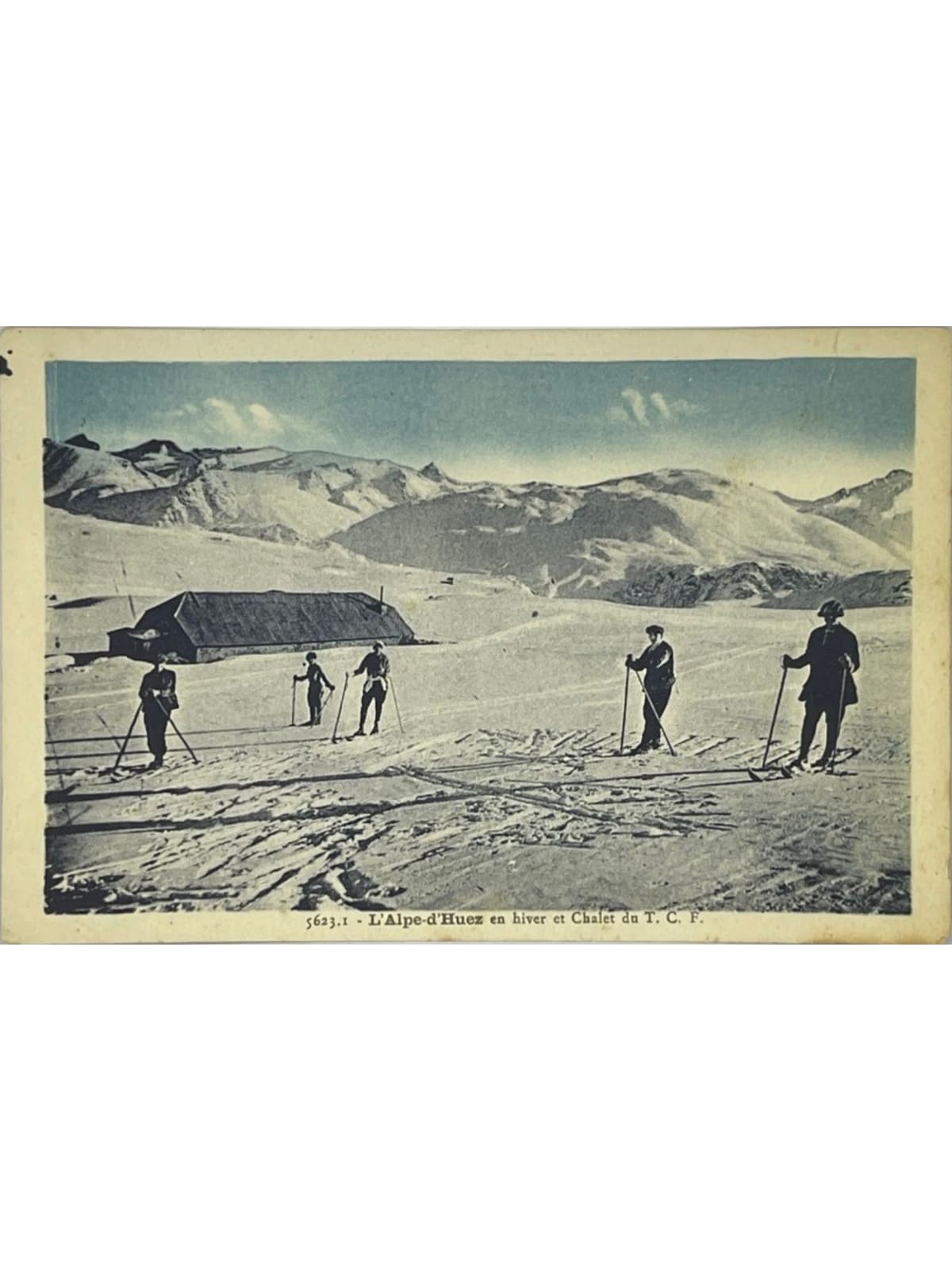 Recto de la carte postale