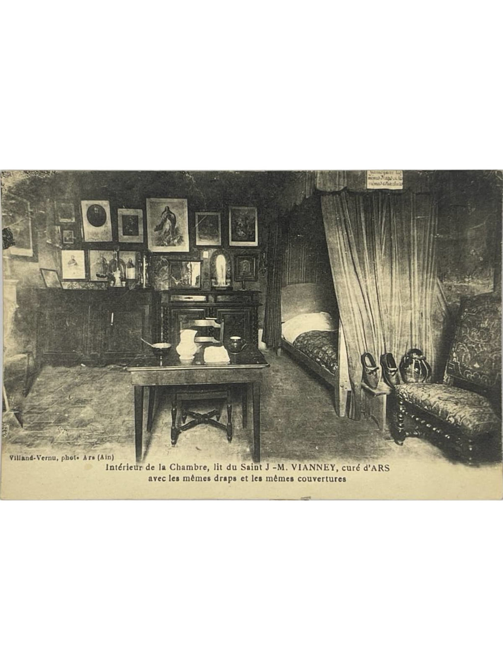 Recto de la carte postale