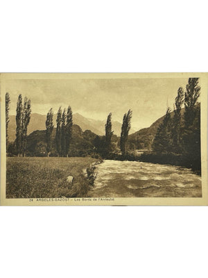 Argelès-Gazost – Les bords de l’Arrieulat – CPA ancienne n°24
