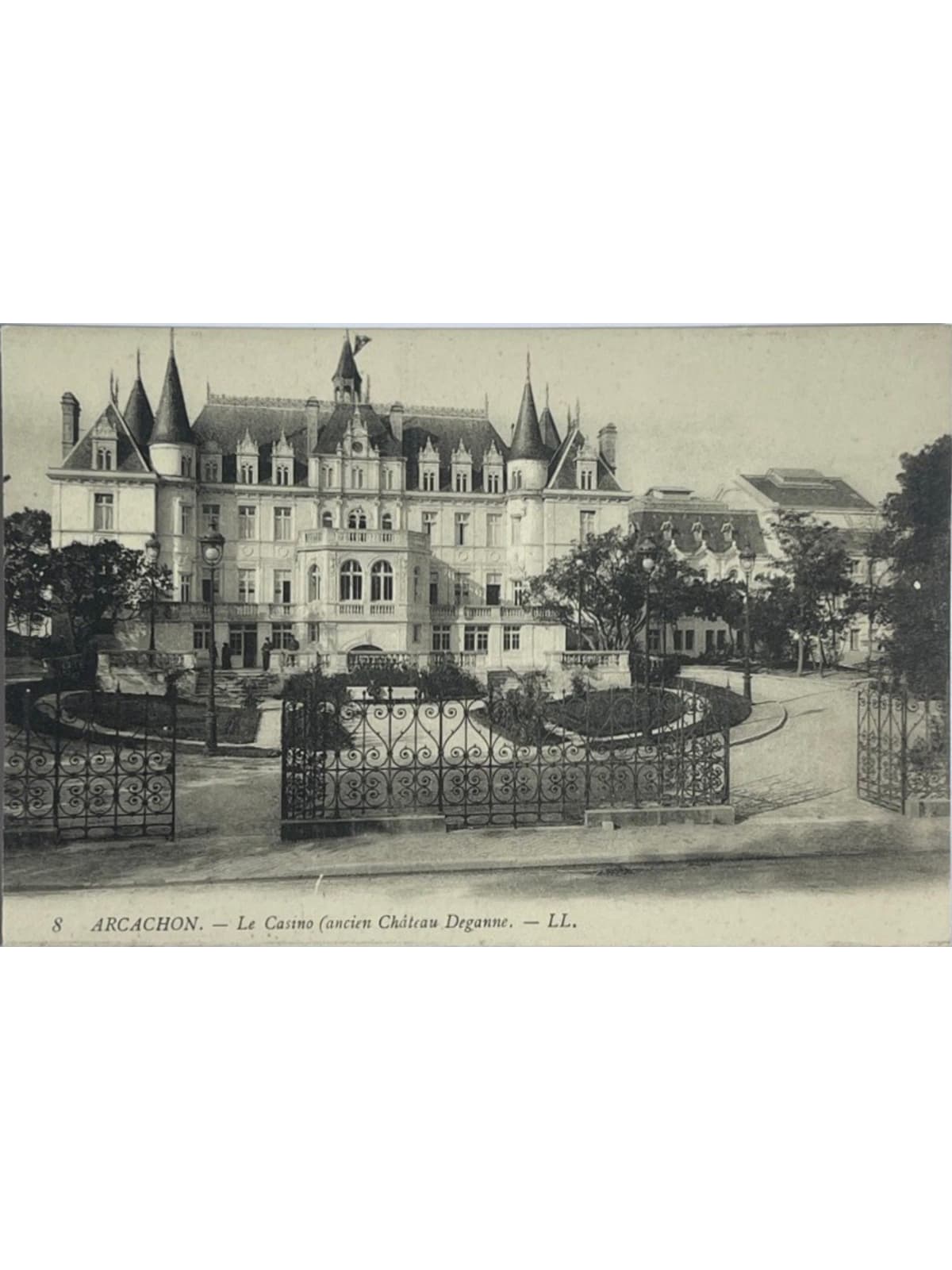 Recto de la carte postale