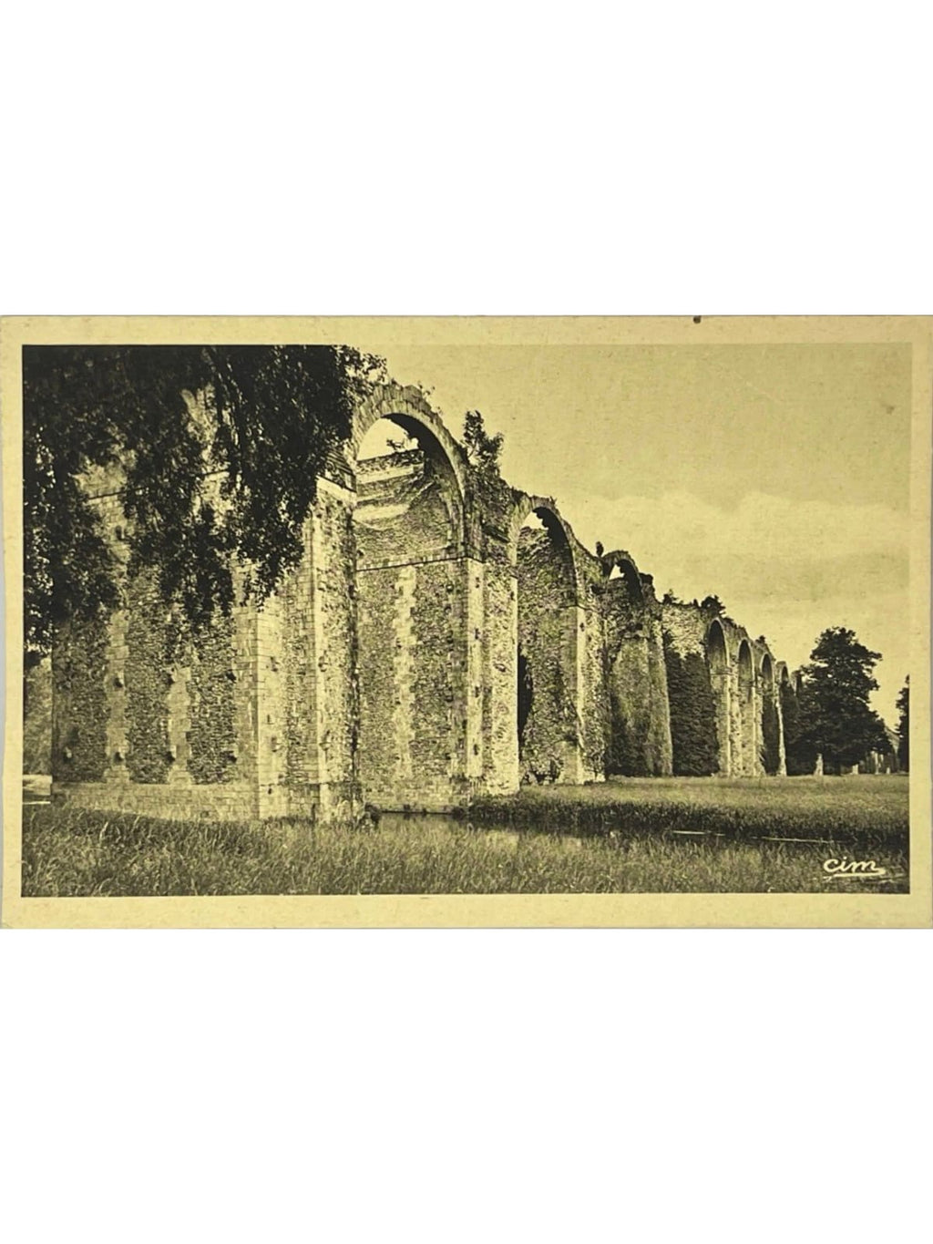 Recto de la carte postale