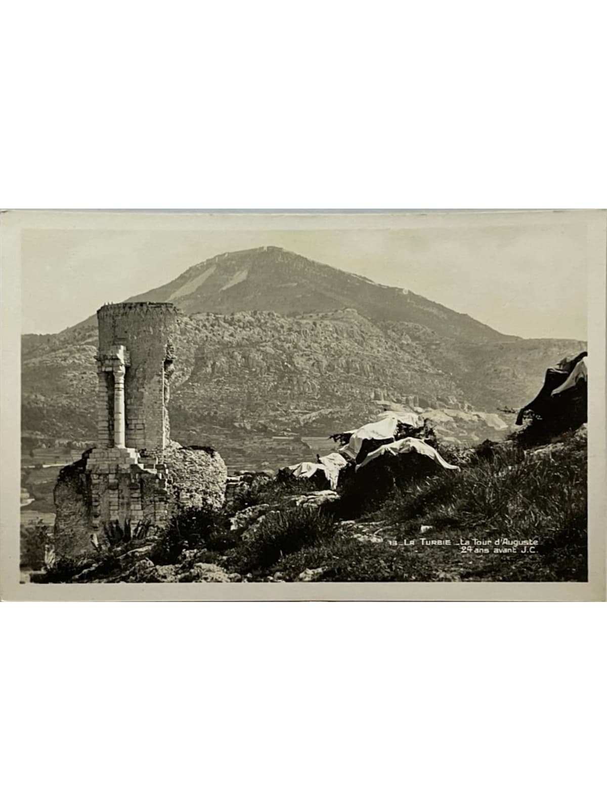 Recto de la carte postale