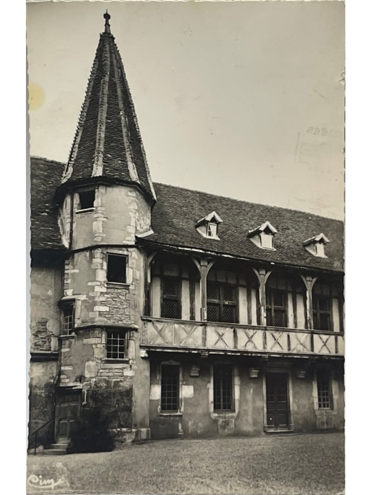 Recto de la carte postale