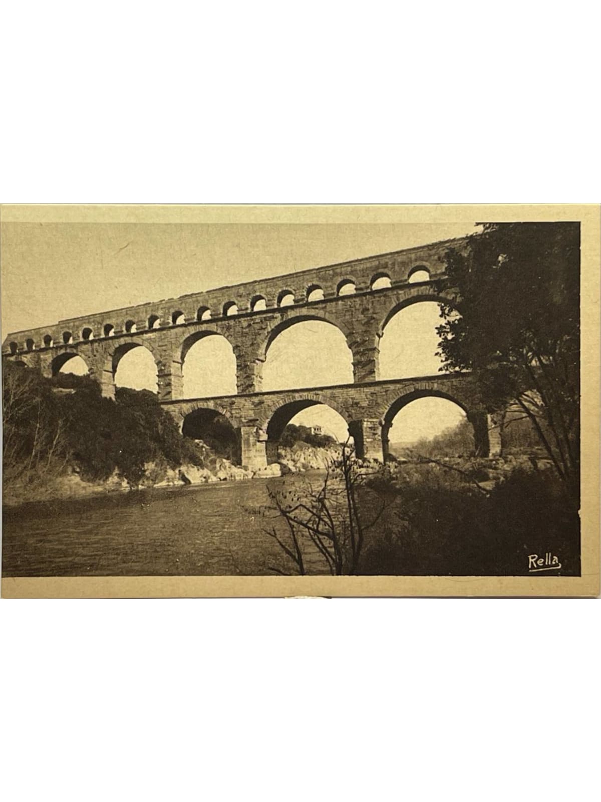 Recto de la carte postale