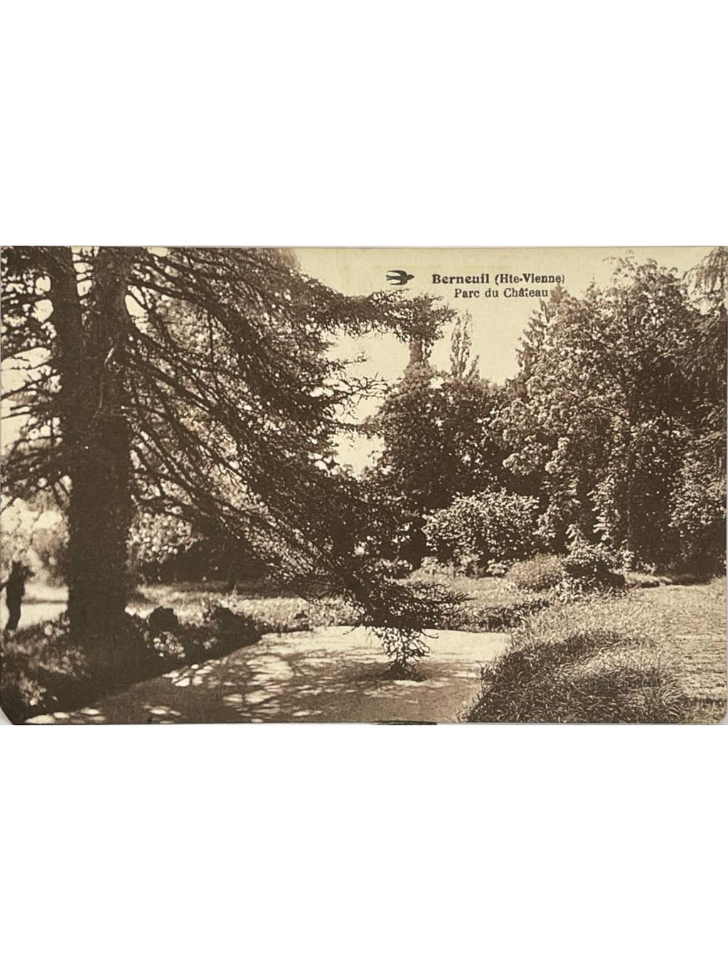 Recto de la carte postale