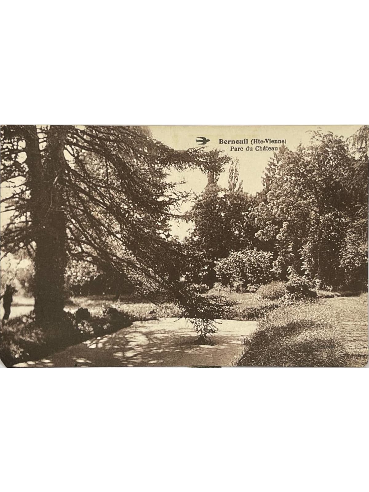 Recto de la carte postale