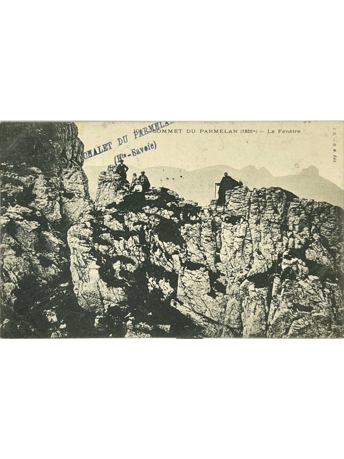 Recto de la carte postale