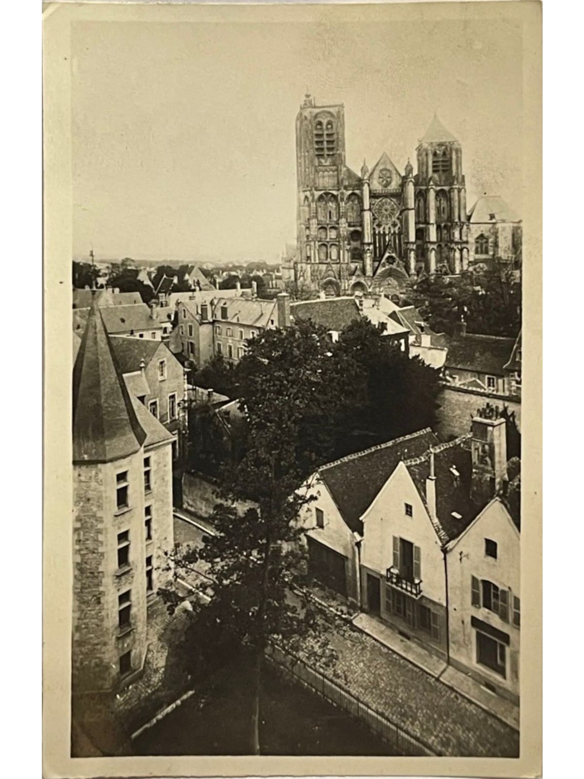 Recto de la carte postale