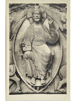Chartres – Cathédrale, Christ de l'Apocalypse au portail royal