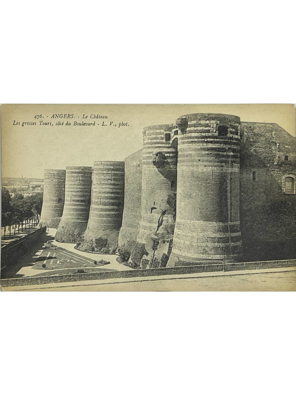 Recto de la carte postale