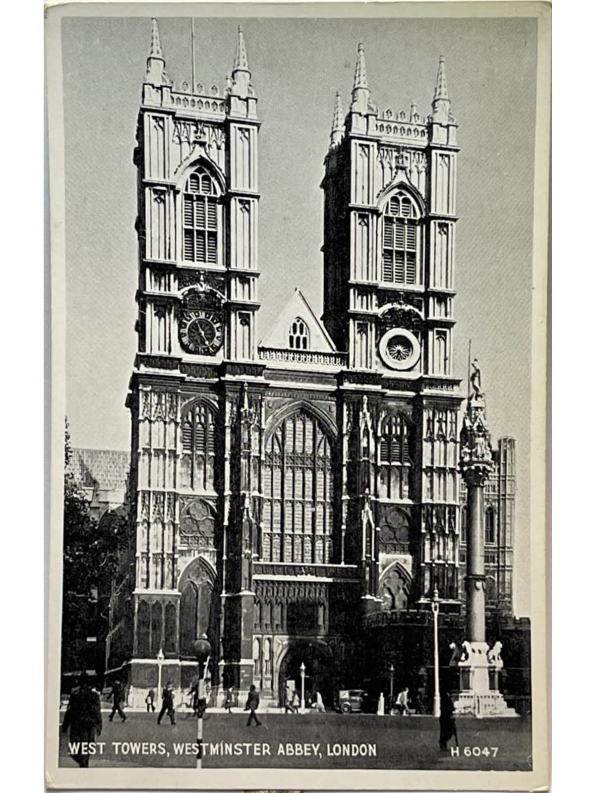 Recto de la carte postale