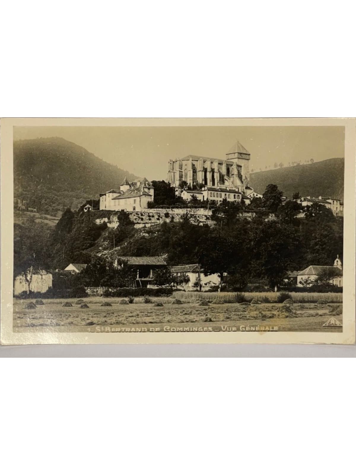 Recto de la carte postale