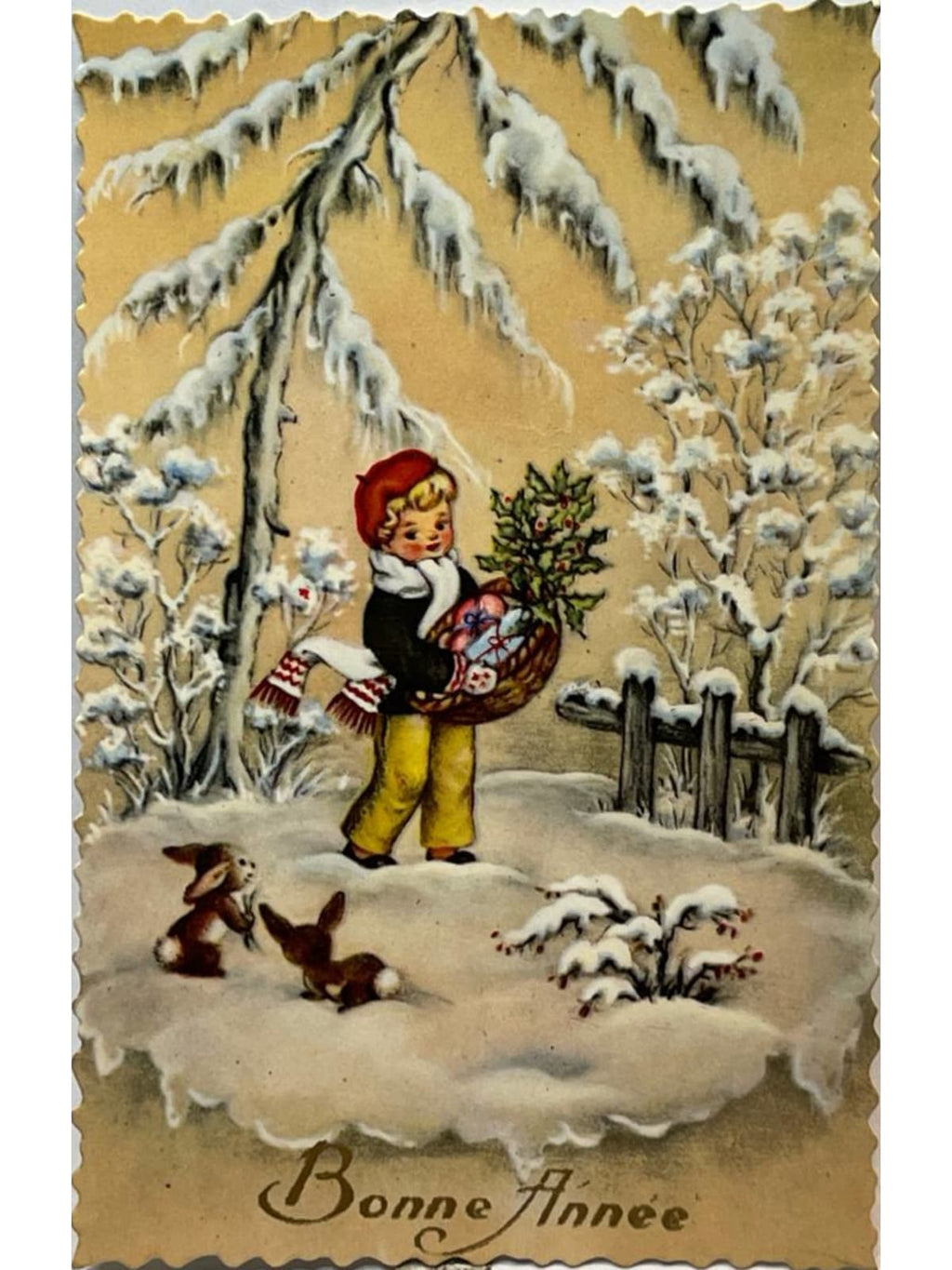 Recto de la carte postale