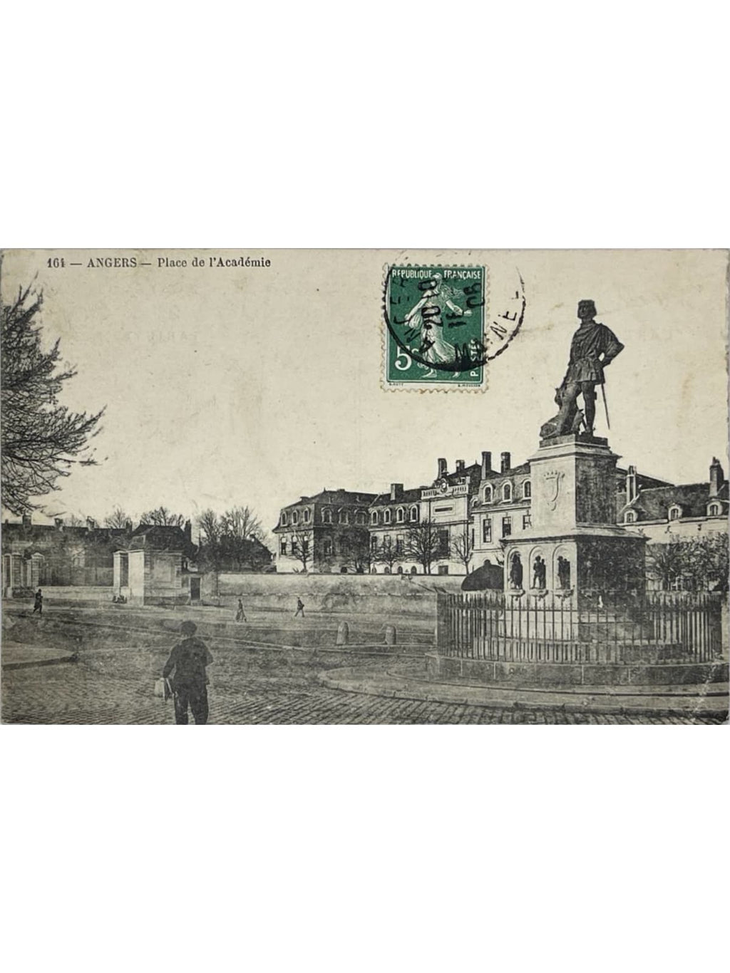Recto de la carte postale