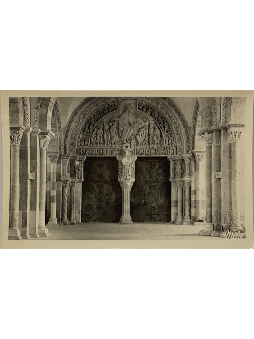 Recto de la carte postale