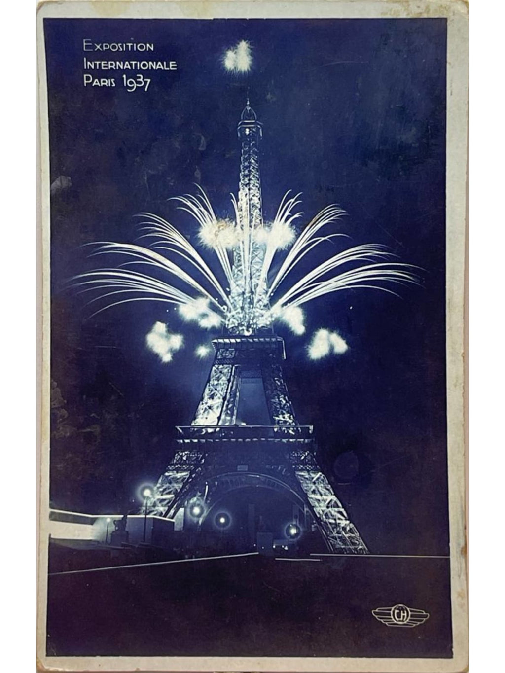 Recto de la carte postale