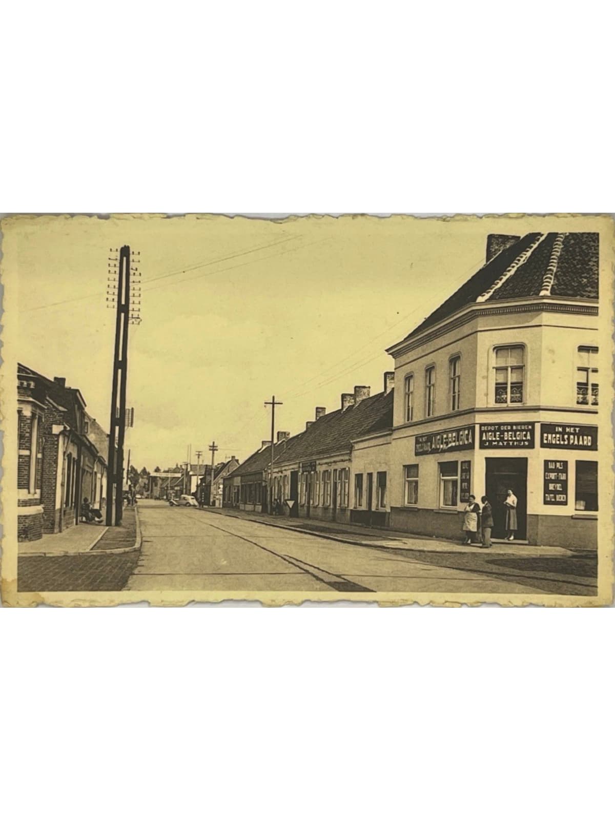 Recto de la carte postale