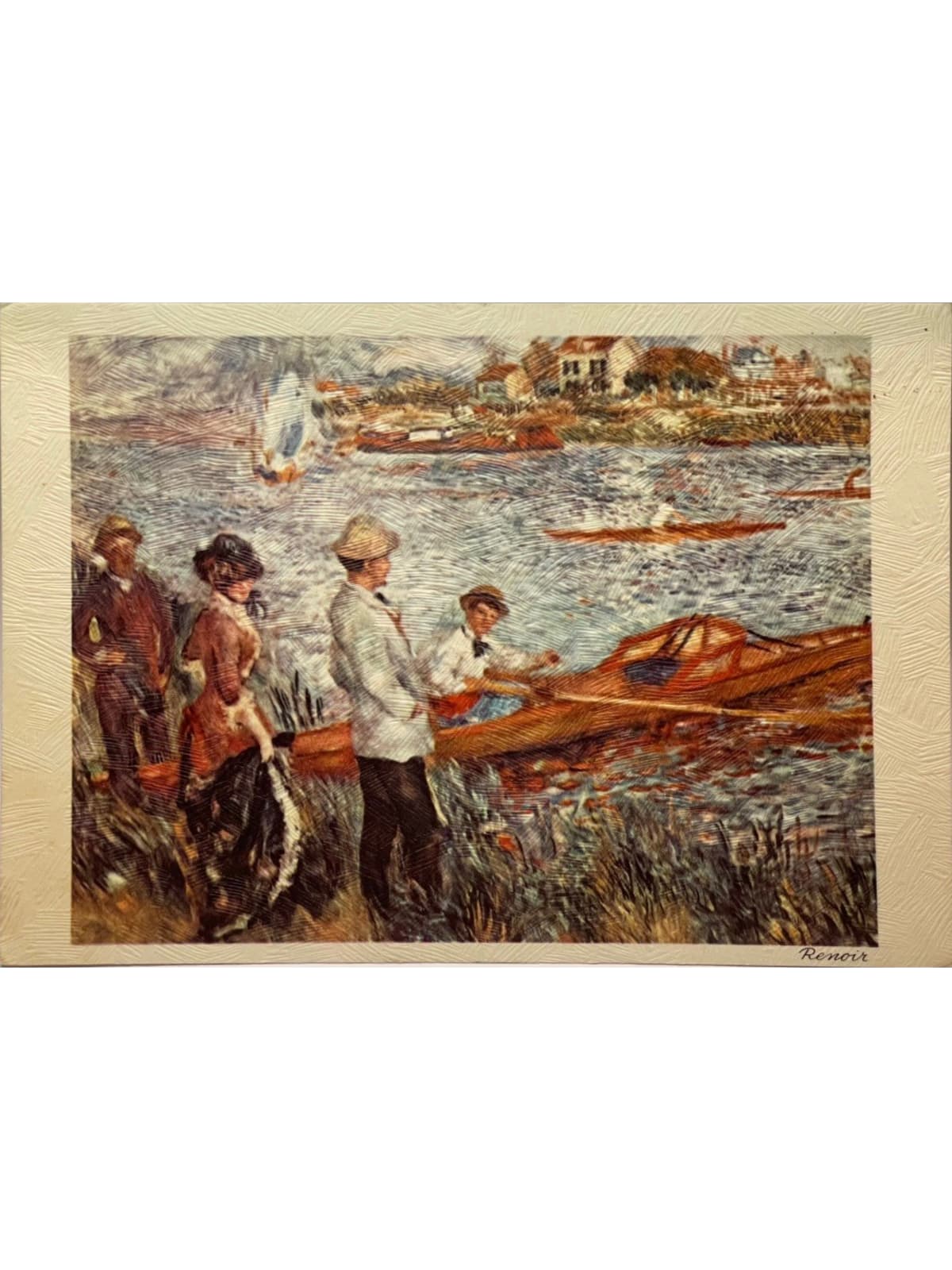 Recto de la carte postale