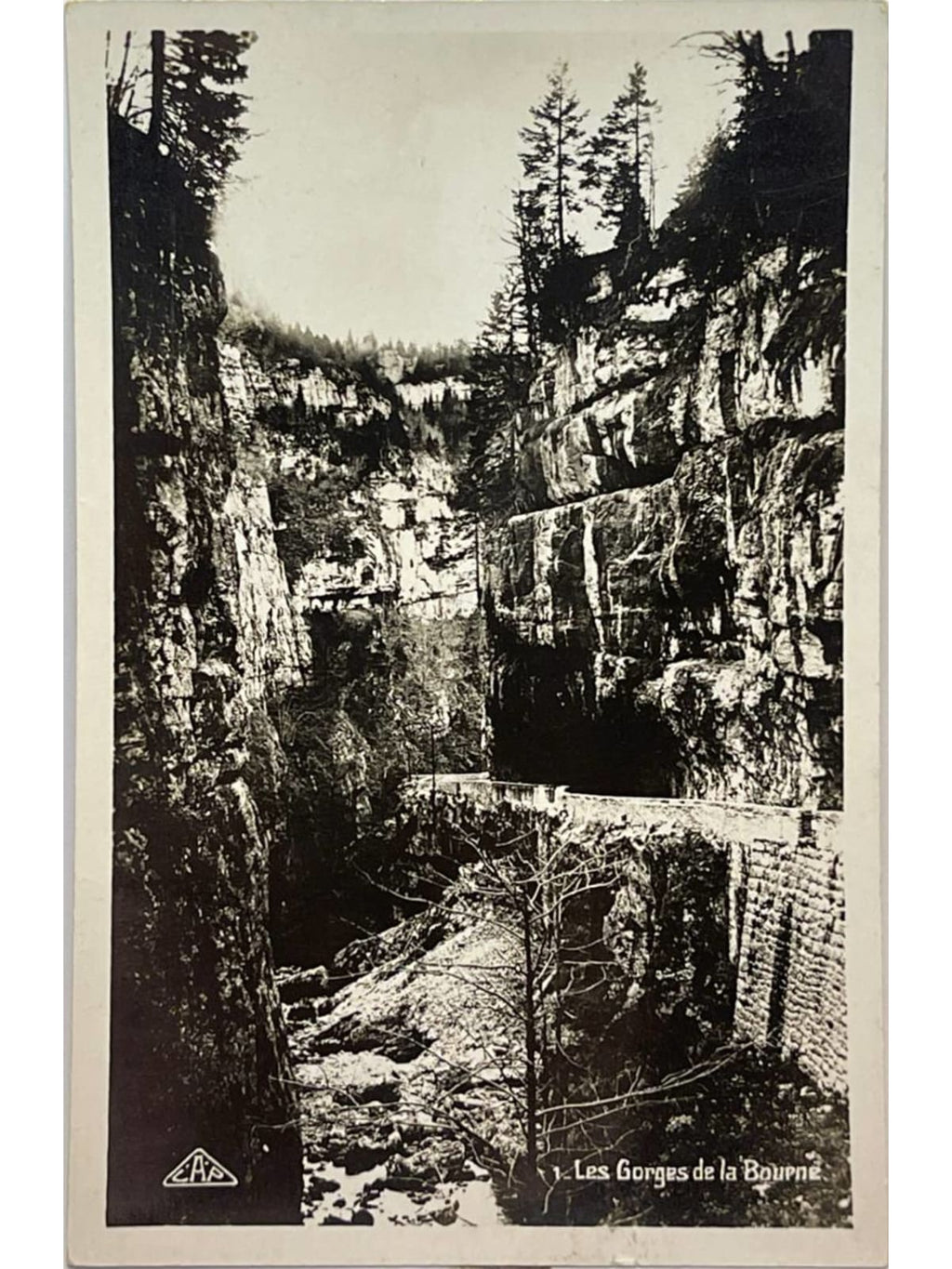 Recto de la carte postale