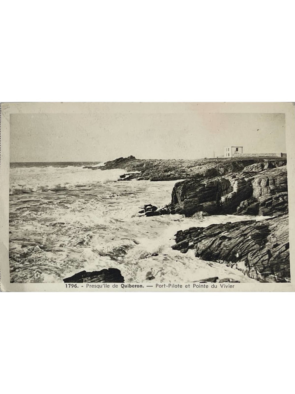 Recto de la carte postale