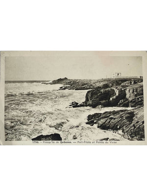 Quiberon – Port-Pilote et Pointe du Vivier – CPSM n° 1796