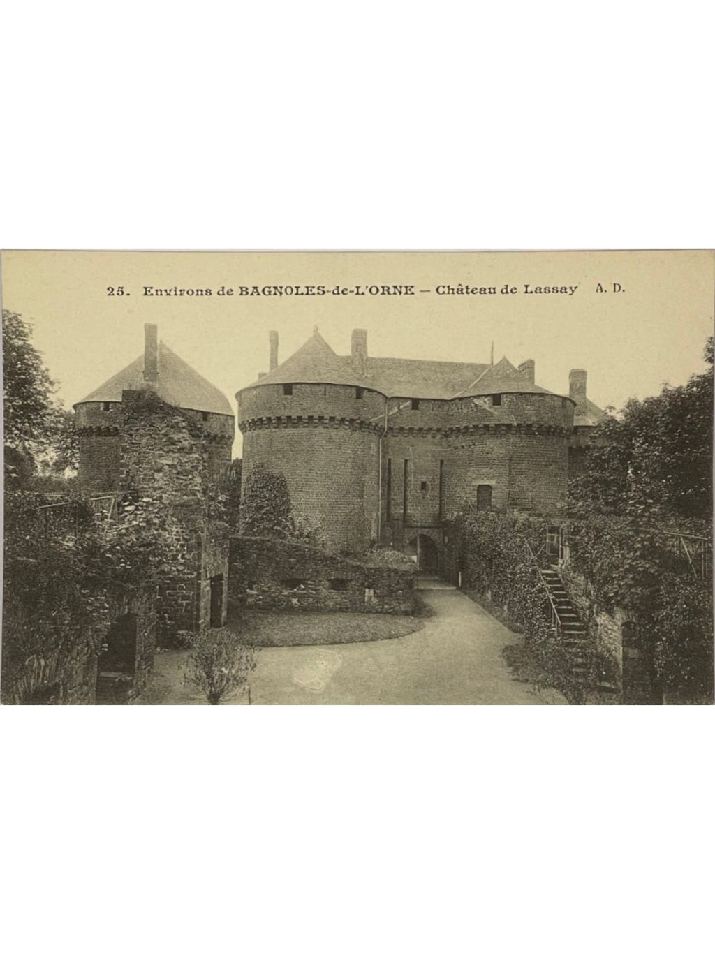 Recto de la carte postale