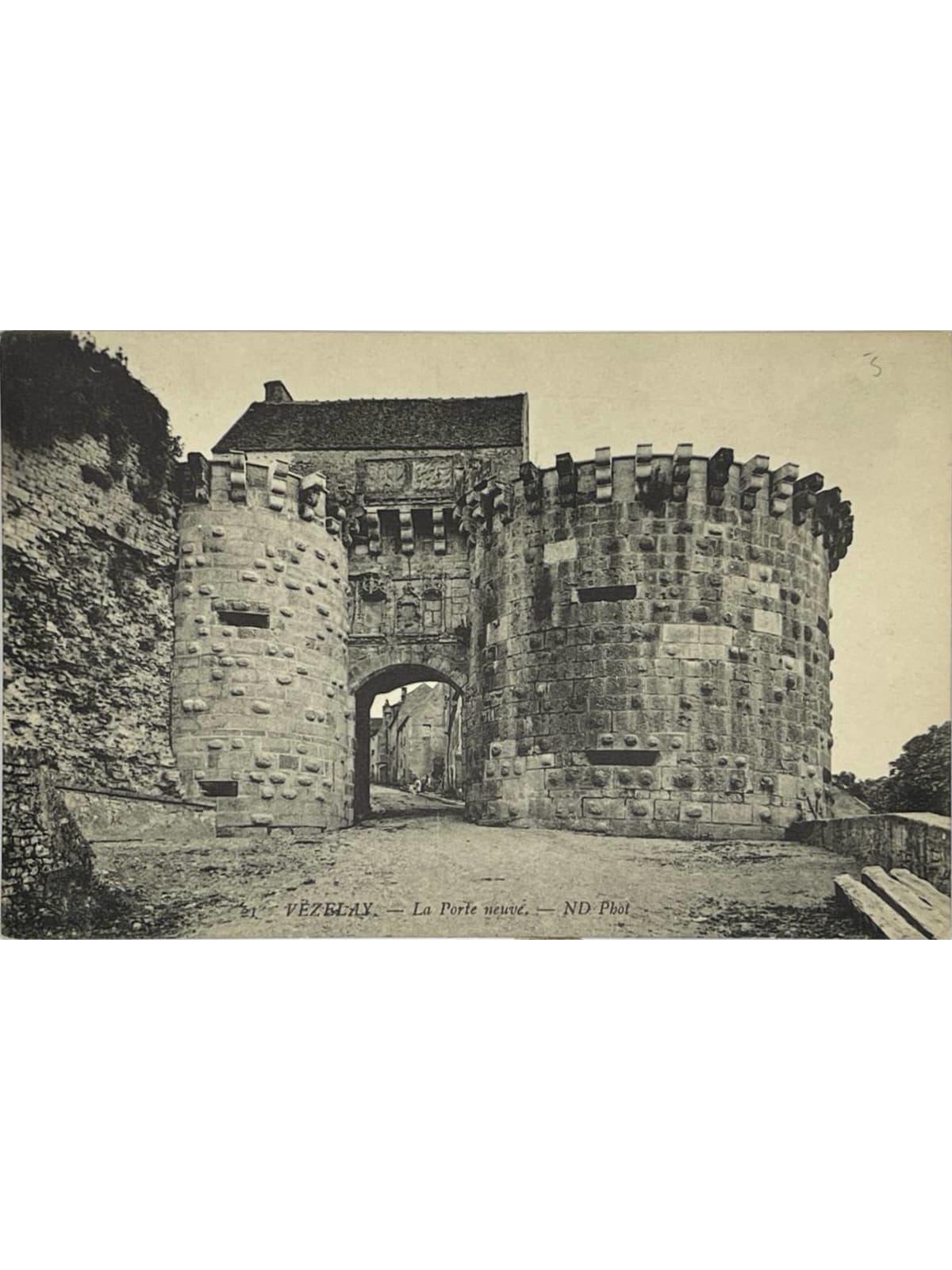 Recto de la carte postale