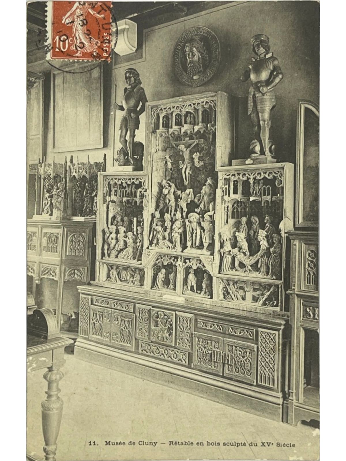 Recto de la carte postale