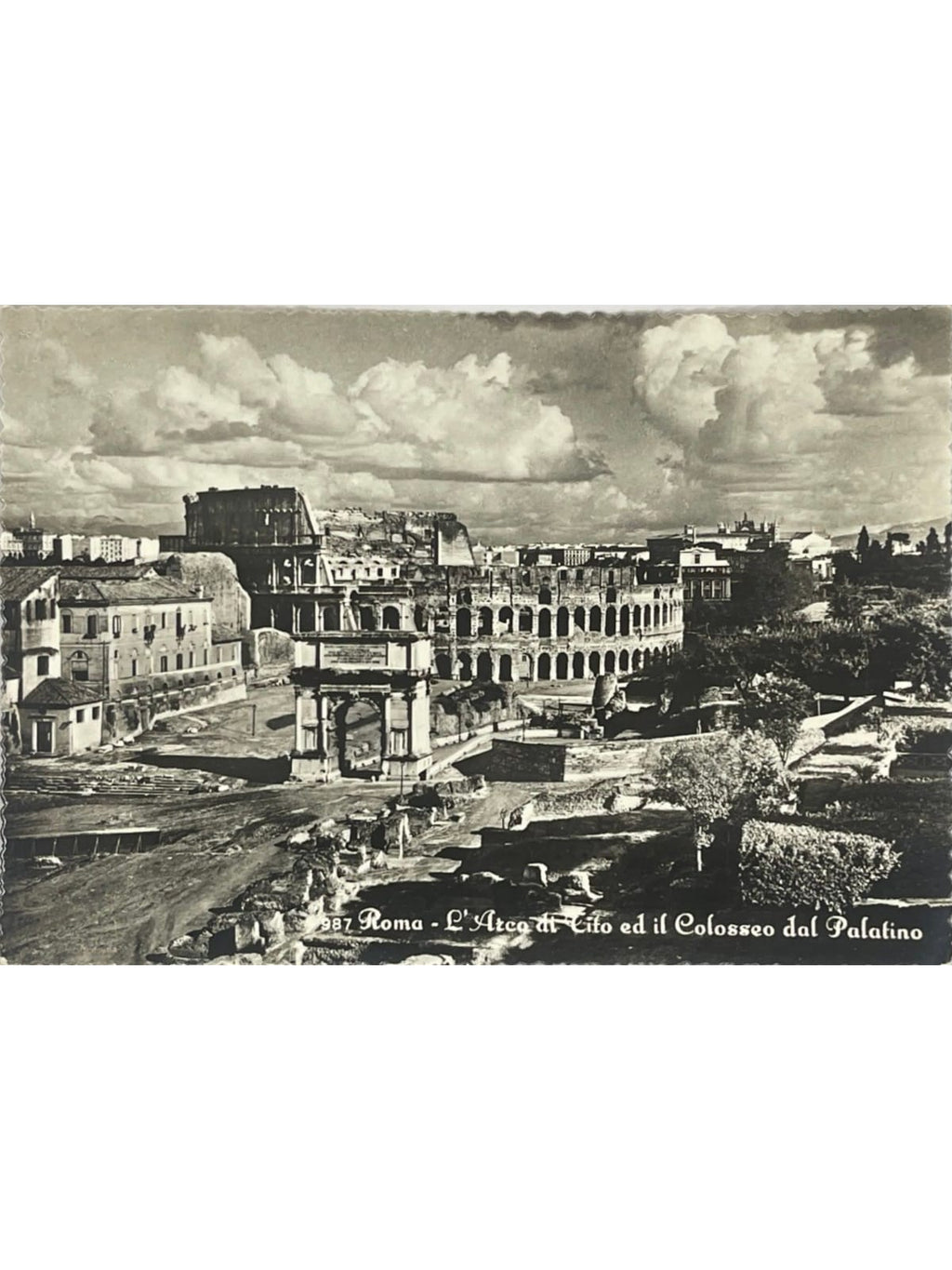 Recto de la carte postale