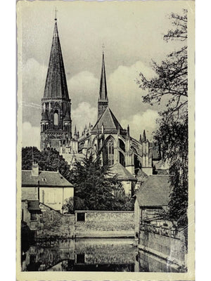 Vendôme – Abside de l'église de la Trinité – CPA ND.21