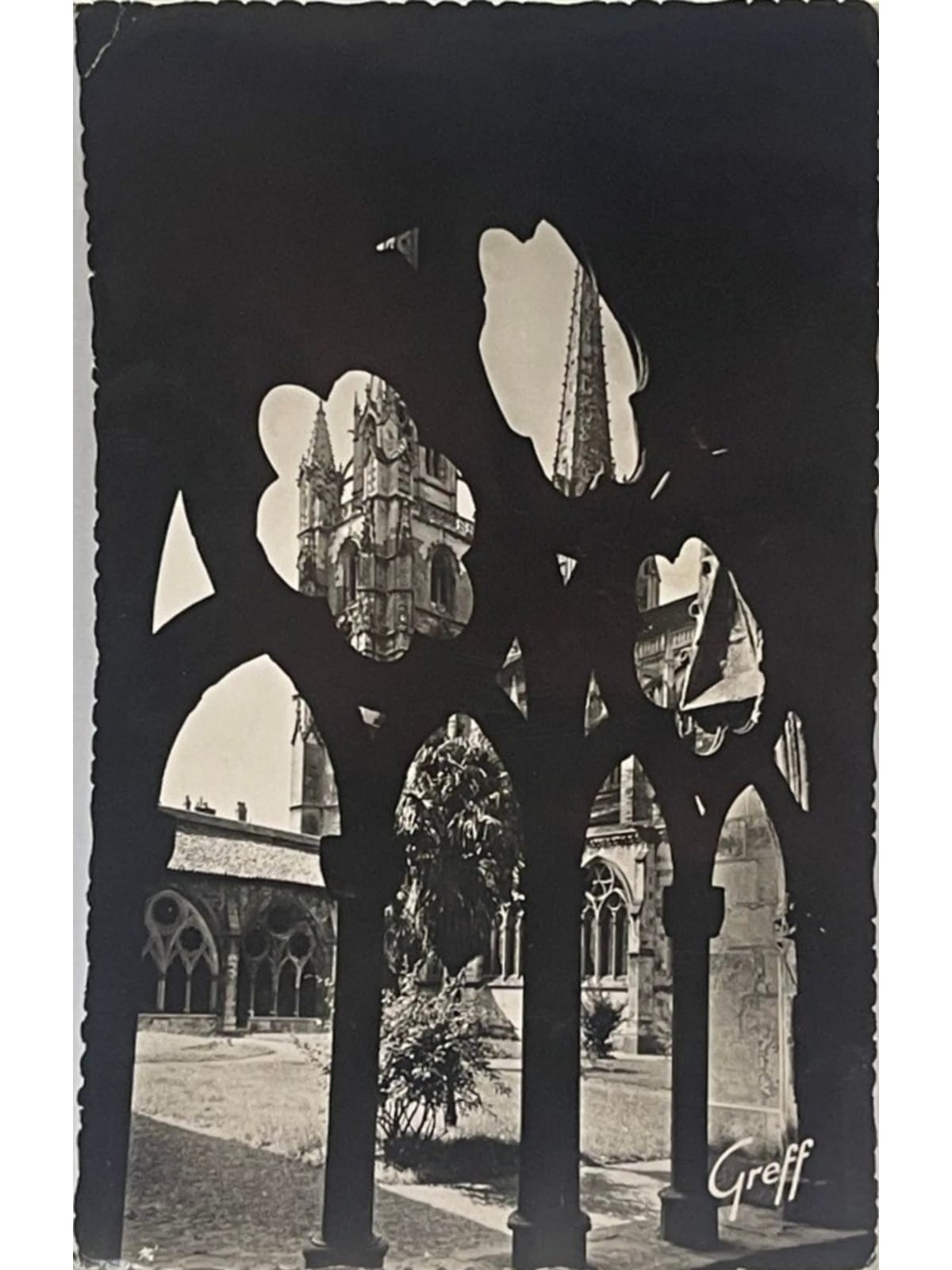 Recto de la carte postale