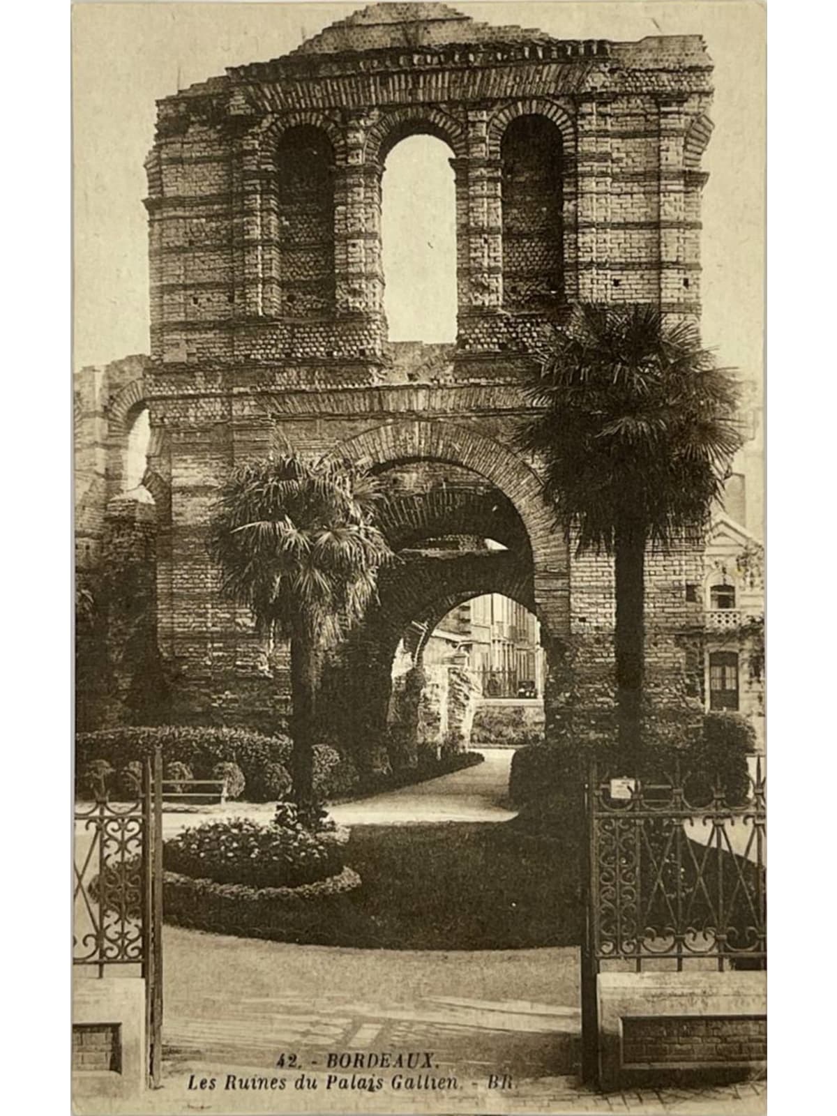 Recto de la carte postale