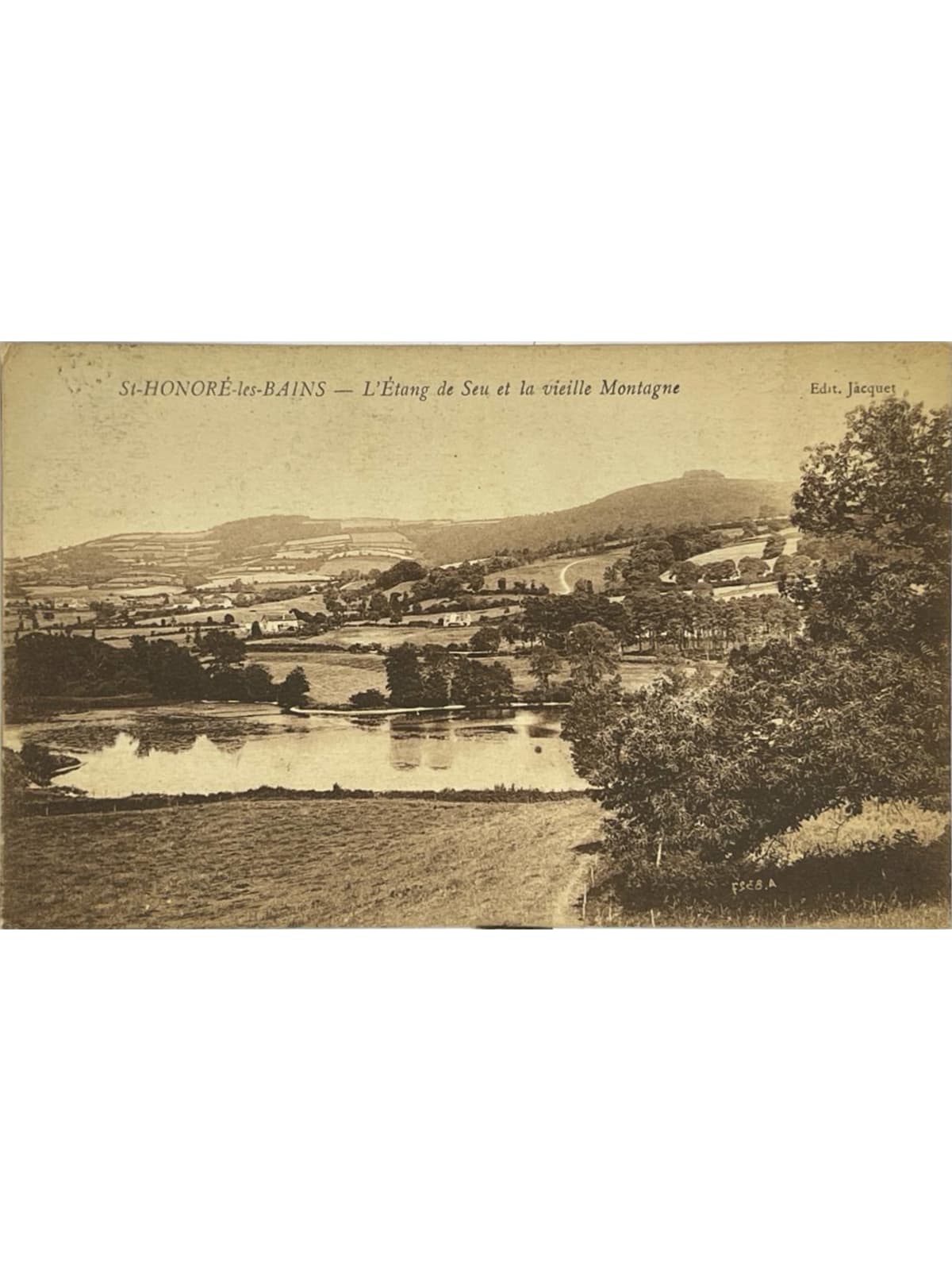 Recto de la carte postale