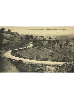 Condat-lès-Montboissier – Route de Sauxillanges, Les Gouttes – CPA n°396