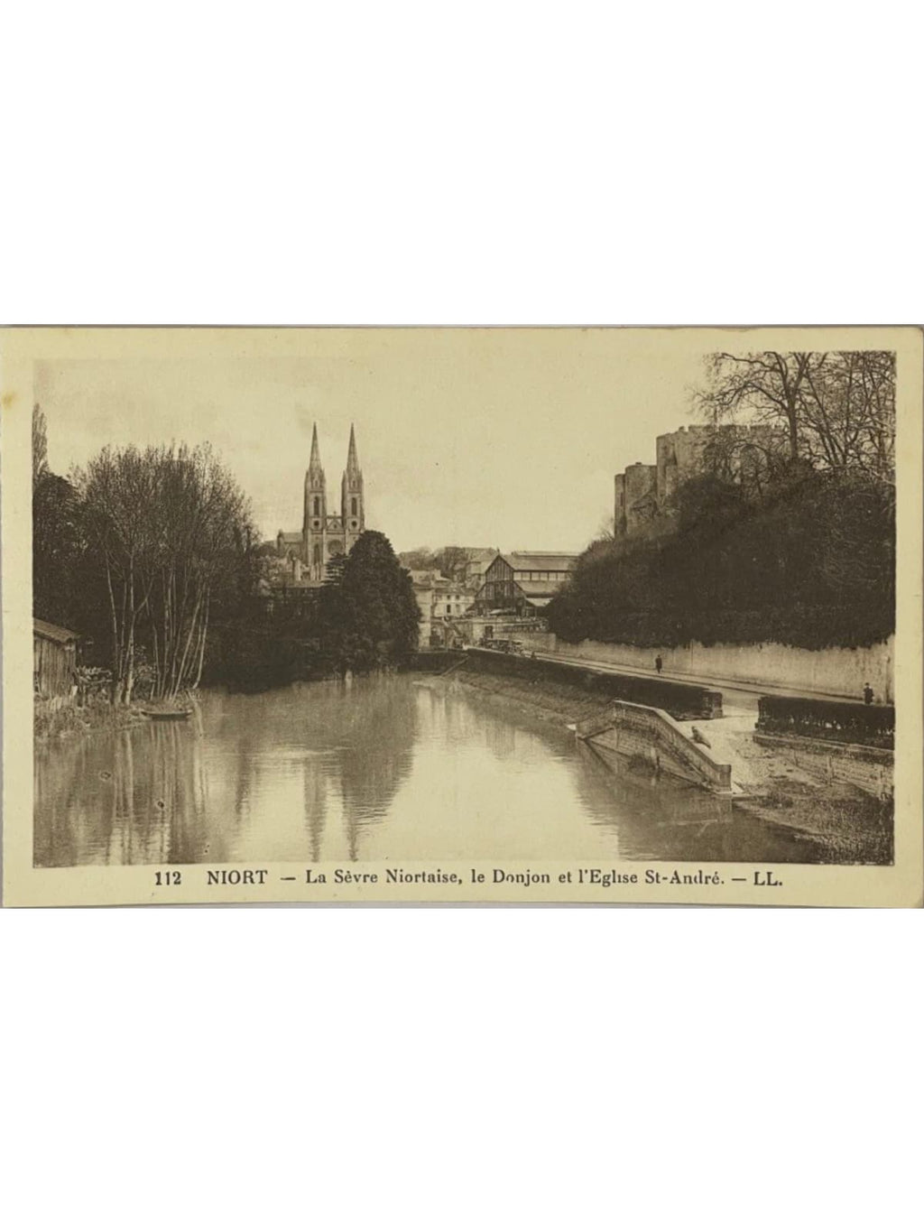 Recto de la carte postale