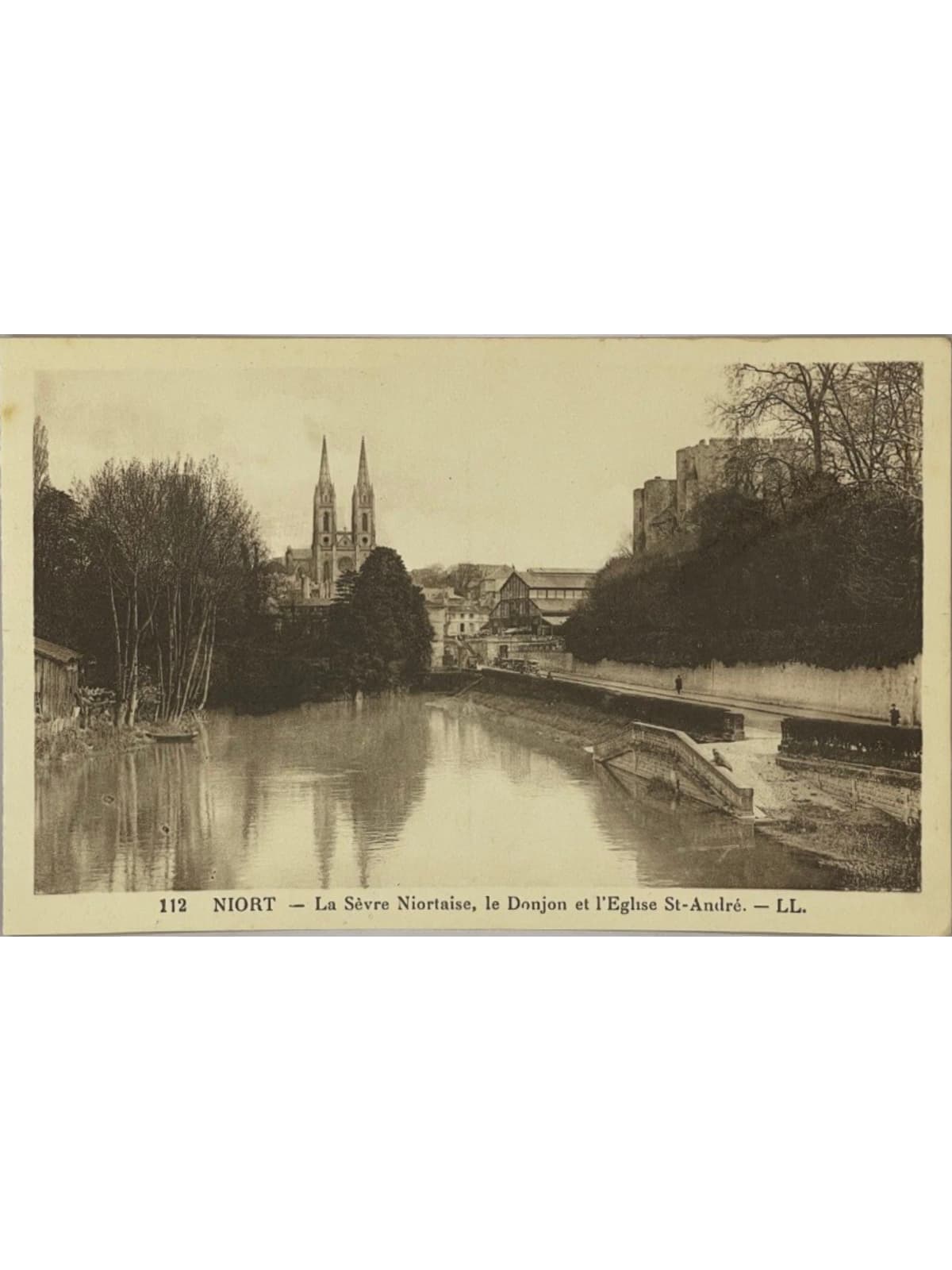 Recto de la carte postale