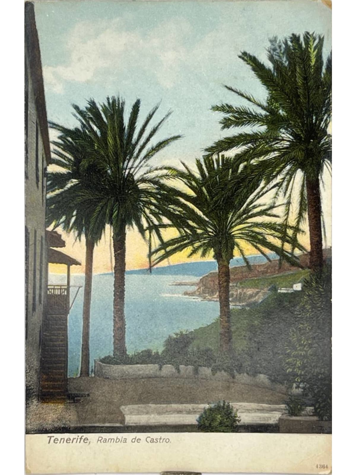 Recto de la carte postale