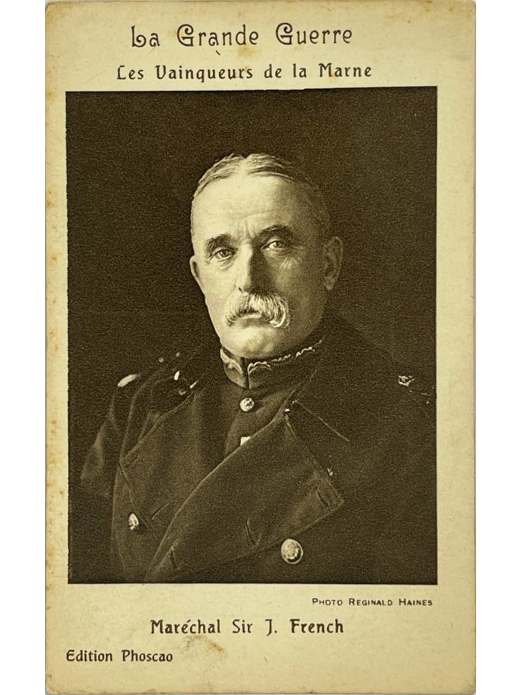 Recto de la carte postale