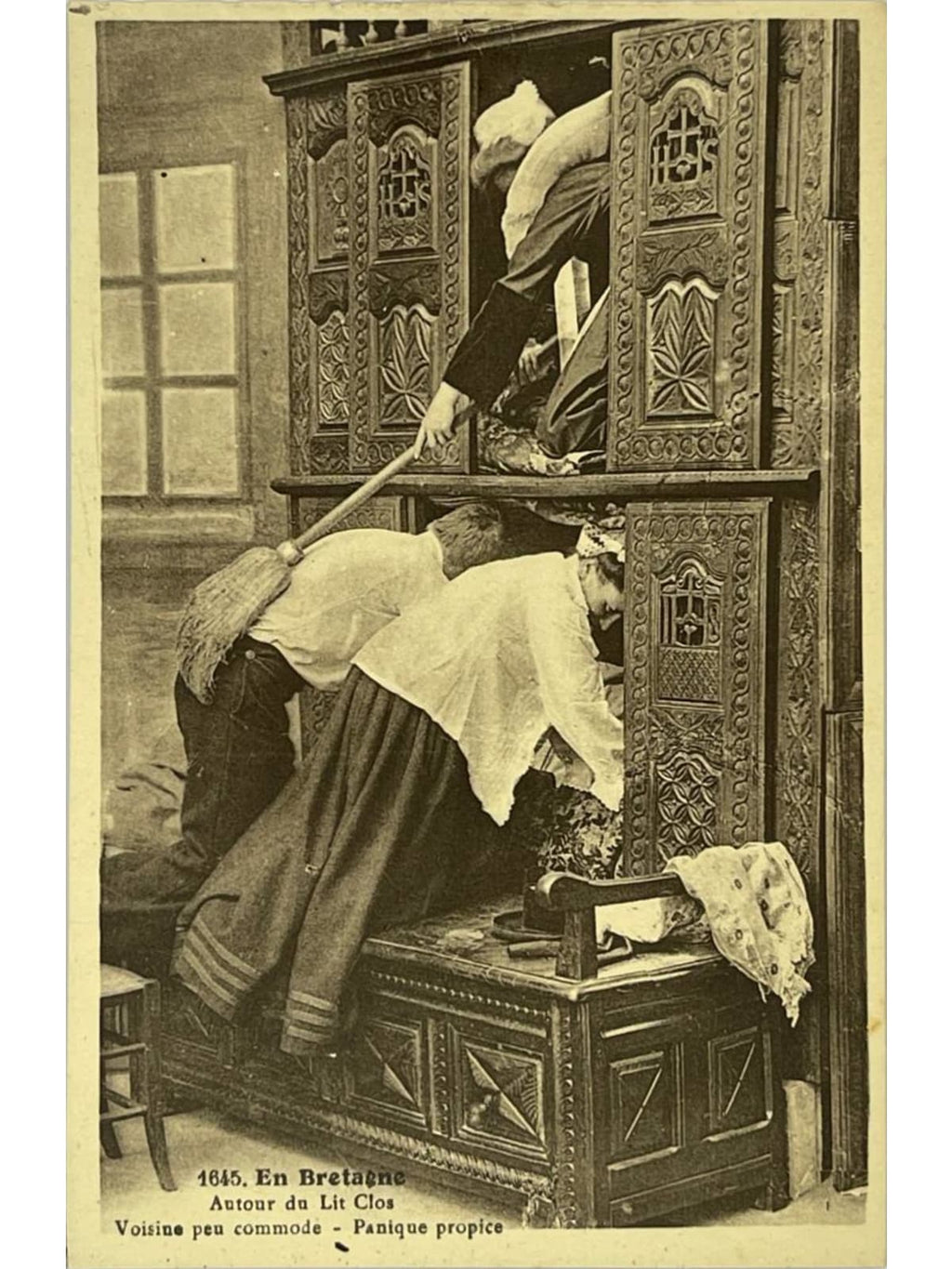 Recto de la carte postale