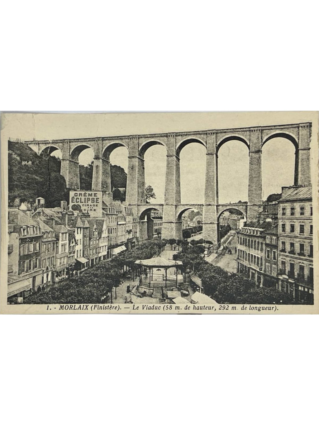 Recto de la carte postale
