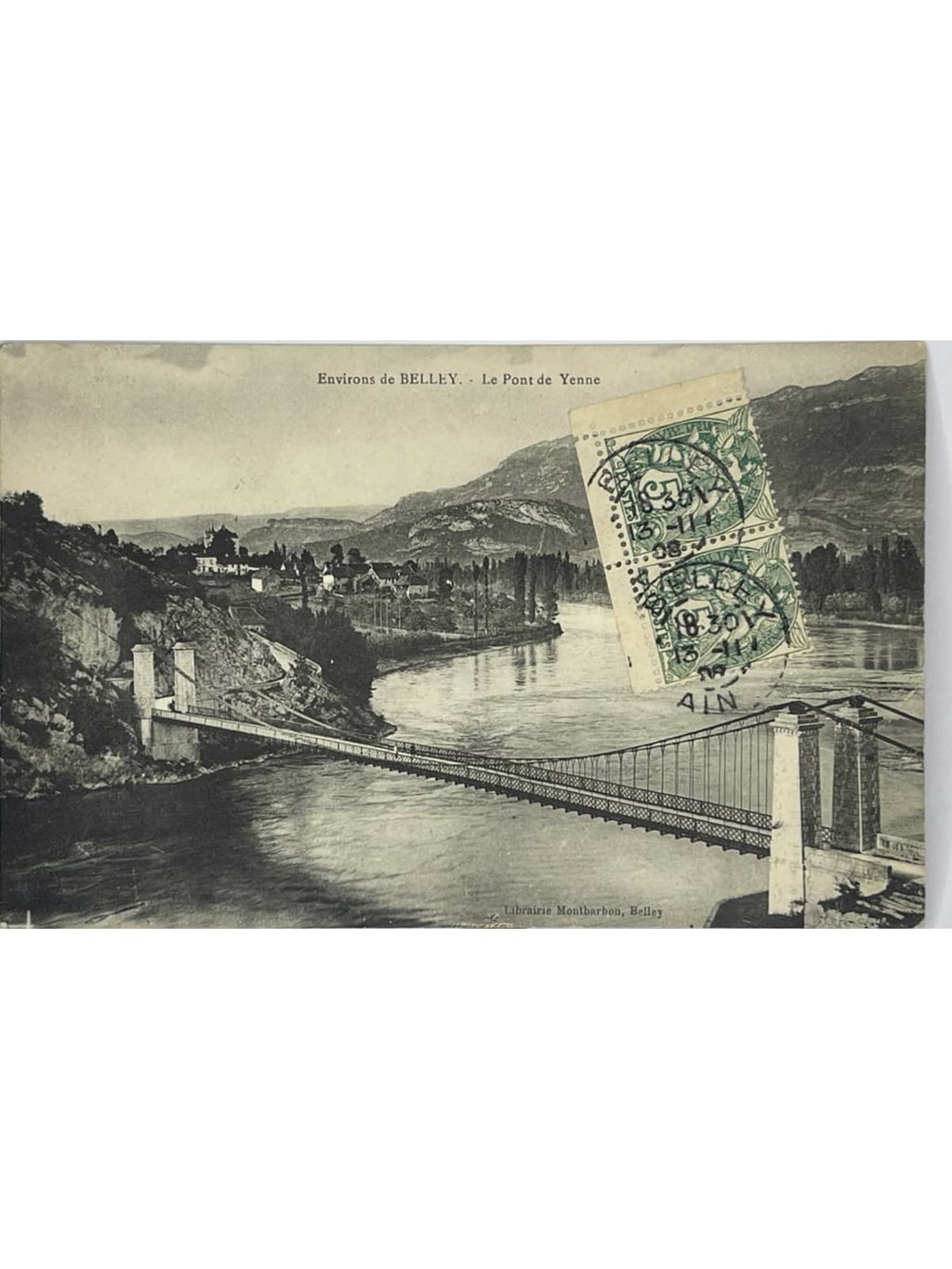 Recto de la carte postale
