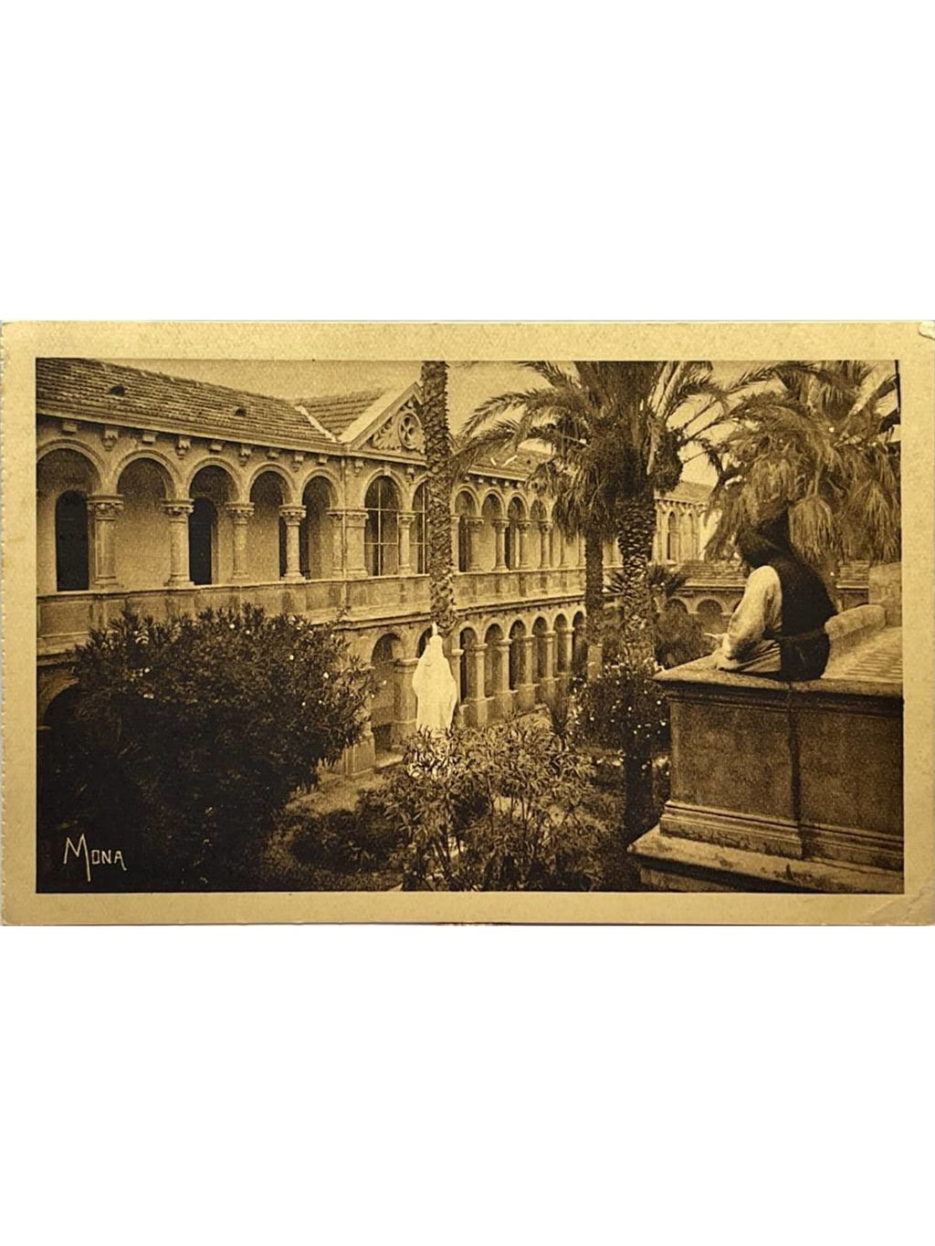 Recto de la carte postale