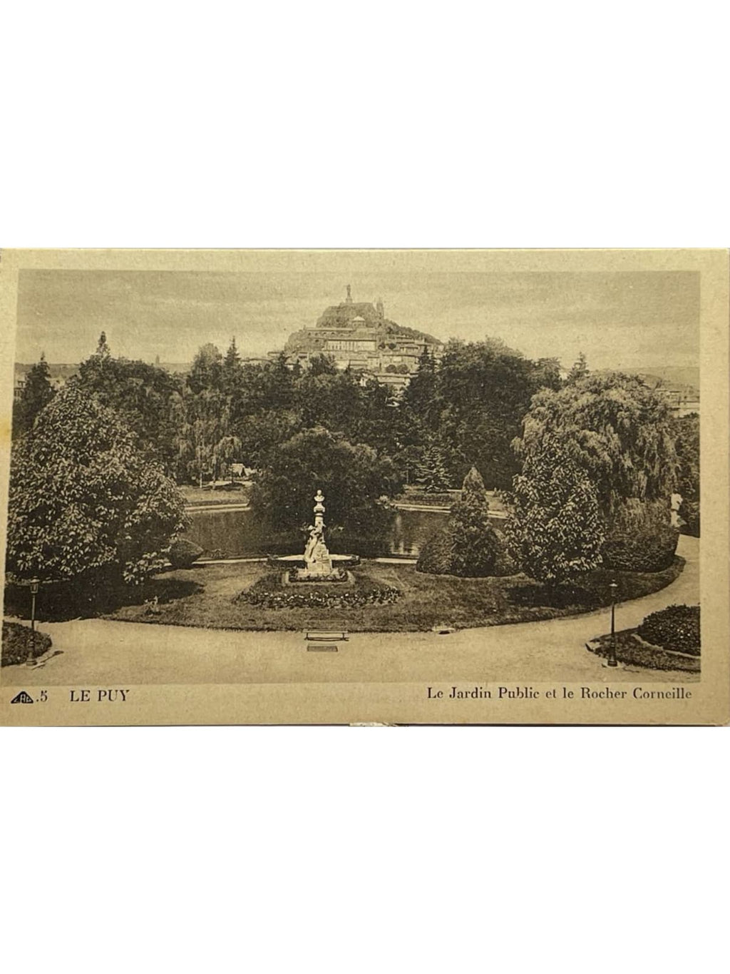 Recto de la carte postale